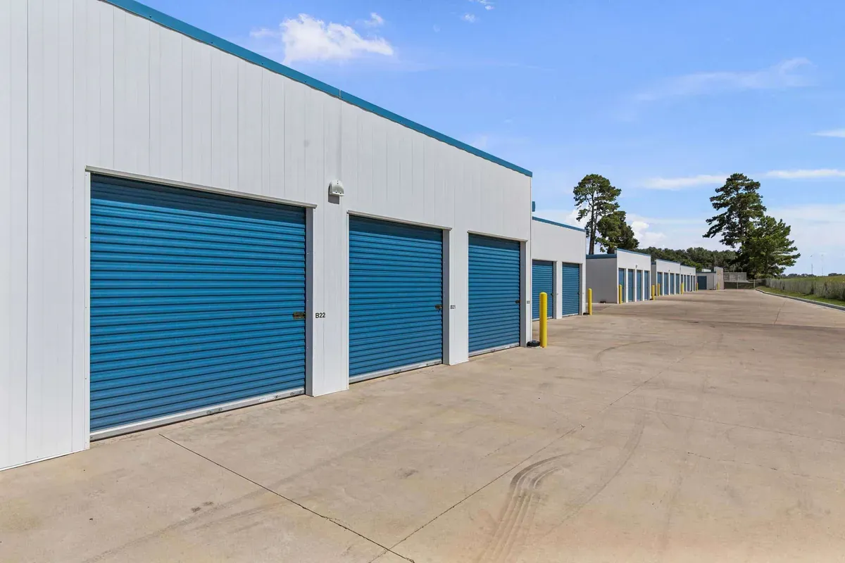 Drive up self storage units